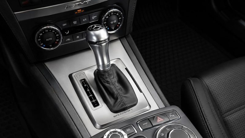 AMG Speedshift-Wählhebel in einem Mercedes-AMG